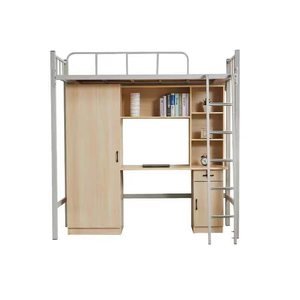 <span class=keywords><strong>Camas</strong></span> <span class=keywords><strong>Literas</strong></span> Metálicas <span class=keywords><strong>de</strong></span> Alta Calidad para Dormitorio, Tipo Loft, <span class=keywords><strong>con</strong></span> <span class=keywords><strong>Escaleras</strong></span>, para Uso Escolar - Product Image 5