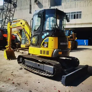 Secondhand excavator Komatsu PC55MR Small Digger on Sale