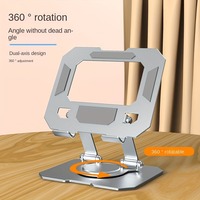 Support de tablette rotatif à 360 degrés, support de bureau pliable réglable, Compatible avec tablette Ipad Pro/Air/Min de 4.7 à 12 pouces