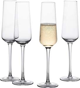 Venta al por mayor, logotipo personalizado, fiesta de boda, sin plomo, copas de champán con tallo transparente, cristal para <span class=keywords><strong>Nicolas</strong></span> Feuillatte Louis Roederer - Product Image 1