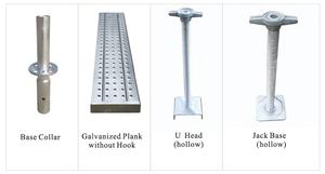 Giàn giáo ringlock thép nặng, độ bền tuyệt vời hỗ trợ lắp ráp lặp đi lặp lại và tái sử dụng - Product Image 3