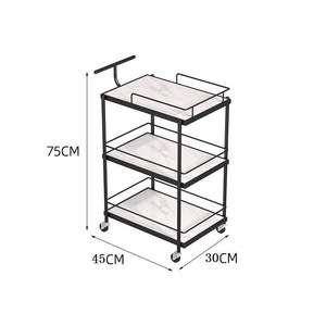 Hot Sale Beauty Bar Small White Gold <b>Tool</b> <b>Cart</b> Luxury Portable Salon Furniture Saloon Trolley <b>Cart</b> with Wheels <b>for</b> Salon Beauty - Product Image 6