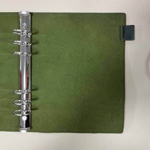 Agenda de Cuero Genuino A5 con 6 Anillas, Recargable, Funda para Cuaderno, Diario de Viajero, Cuaderno de Bocetos, Portaplumas, Regalos de Bienvenida - Product Image 2