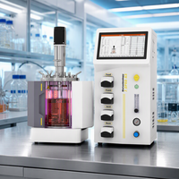 Bioréacteur de laboratoire de 4 L pour la culture de cellules végétales et la fermentation, bioréacteur de laboratoire à l'échelle pilote en acier inoxydable 316L