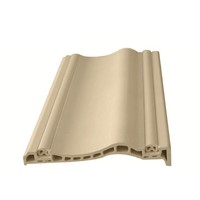 Profilé de porte en plastique imperméable, en PVC, cadre de porte et de fenêtre, Extrusion personnalisée