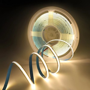 Tira de LED COB, Fabricante Tuya, 12 Voltios, 5m, Flexible, 5v, Blanco Cálido, para Retroiluminación de TV, 12v Inteligente, 24v, Tira de Luz LED COB - Product Image 4