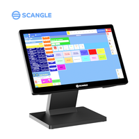 Terminal POS Táctil Scangle D6 Precio de Fábrica, Pantalla Táctil de 15.6 Pulgadas con Sistema Operativo Windows/Android