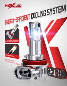 Sistema de iluminación automática de tamaño de lámpara halógena al mejor precio 5000LM 20W High PowerH8 H9 9005 9006 <span class=keywords><strong>H7</strong></span> H4 H13 H11led bombilla de faro - Product Image 5