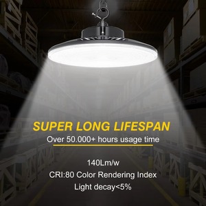 Cho UL DLC phê duyệt 300W UFO cho LED ánh sáng bay cao 0-10V Dimmable IP65 5000K ánh sáng ban ngày nhôm cơ thể cho nhà kho hội thảo Ligh - Product Image 5