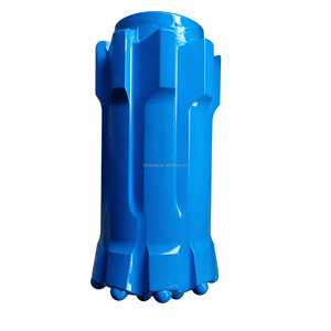 Broca de botón roscada T51 de 115 mm con centro de caída, de acero de aleación forjado para perforación en minería de minerales - Product Image 1