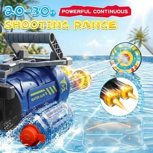 Pistola de Agua Eléctrica <span class=keywords><strong>Gatling</strong></span> de Doble Cañón con Control por Voz Inteligente AI, Tecnología de Vanguardia, Disparo Rápido, Alta Presión y Pulso Giratorio - Product Image 5