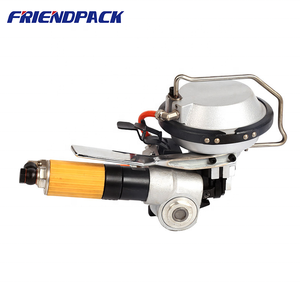 Paquete de mano Cinturón de acero Máquina de herramientas de flejado de un solo paso Máquina <span class=keywords><strong>flejadora</strong></span> neumática de alta fuerza de tensión - Product Image 1