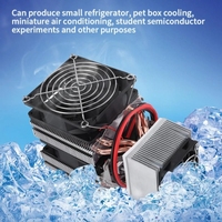 Générateur d'air et d'eau miniature semi-conducteur 120W, refroidisseur thermoélectrique Peltier, unité de refroidissement d'air 12v