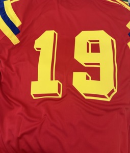 Camiseta de Fútbol Retro de 1990, Camiseta de Fútbol de Alta Calidad, Camiseta Retro Local, Talla Grande para Adultos y Niños, Colombia - Product Image 1