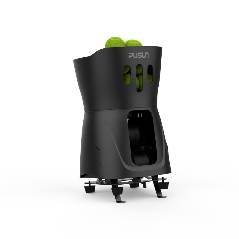 Intelligent Pickleball & Tennis Ball Machine with APP/Remote Control Portable Launcher for >65 Balls Training