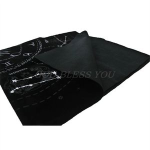 <span class=keywords><strong>Mantel</strong></span> de franela suave y cómodo para juego de mesa, <span class=keywords><strong>12</strong></span> Constelaciones, Tarot - Product Image 4