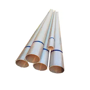 30g 40g 60g 80g zinc coating galvanized steel pipe 1.5inch 2inch 3inch for construction building price per ton