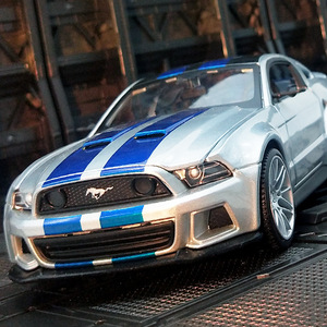 Modèle de <span class=keywords><strong>voiture</strong></span> miniature authentique <span class=keywords><strong>MaiSto</strong></span> en métal 1:24 Ford Mustang, jouet, ornement, décoration, modèle de supercar - Product Image 5
