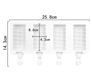 Molde de silicona para helados Yongli, forma de hilo DIY, moldes para paletas de postre, fabricante de cubitos de hielo, herramientas para pasteles de pudín de paletas de hielo caseras - Product Image 6