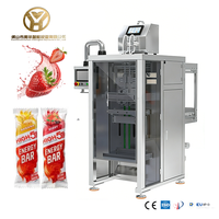 Machine d'emballage multifonctionnelle YH à double voie pour sachets de liquides 30ml 10ml (miel, jus, gel énergétique, gelée, sirop, crème pour animaux)