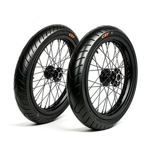 Nouveau stock US pour jeu de roues Supermoto LBX 17 pouces en aluminium CNC, pneus haute adhérence 70/90-17 90/80-17 avant/arrière pour vélo électrique 1 - Product Image 4