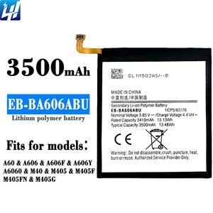 بطارية هاتف محمول لسامسونج جالاكسي A60 A606F M40 طراز EB-BA606ABU ذات سعة كبيرة وجودة عالية - Product Image 6