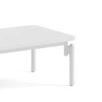 Table basse carrée minimaliste moderne et ensemble de canapés pour la réception de bureau Meubles de salon couverts de panneaux de bois pour la maison