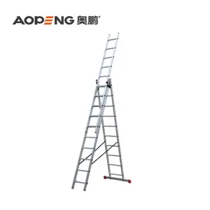 3*10 कदम एल्यूमीनियम औद्योगिक विस्तार सीढ़ी एल्यूमीनियम बहुक्रिया ladderAP-310C