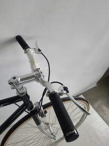 Vélo à pignon fixe vintage 700C CRO-MO, vélo fixie urbain à vitesse unique pour adultes GH-fixie072, idéal pour les trajets urbains et - Product Image 2
