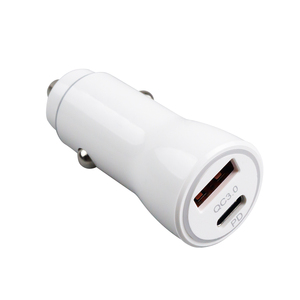 Caricabatteria da auto PD da 20W a ricarica rapida QC 3.0 caricabatteria da auto Usb tipo C a doppia porta a ricarica rapida per telefono cellulare <span class=keywords><strong>iPhone</strong></span> - Product Image 3