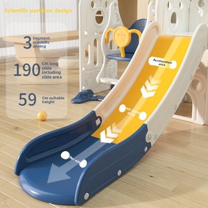 Bền trong nhà nhà đa chức năng sân chơi cho trẻ em 2-10 năm bao gồm chất lượng nhựa Swing và trượt - Product Image 3