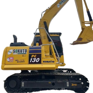 Excavadora de orugas mediana de segunda mano Komatsu PC130 de Japón, componentes hidráulicos de alta calidad, Modelo 2020, superrendimiento de 13 toneladas - Product Image 1