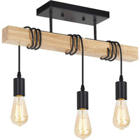 Approvisionnement exclusif transfrontalier, style minimaliste américain, cage en fer, LED 110v Ra70-80, luminaire suspendu au plafond, restaurant, couloir, bar