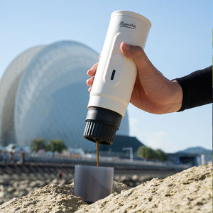 MEIMOKA Portable Espresso <strong>Coffee</strong> Machine 20 Bar Full Crema 1 Shot Electric Compatible <strong>Ground</strong> <strong>Coffee</strong> Capsules For Outdoor Hotels - Product Image 1
