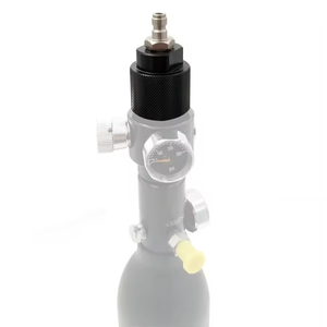 อะแดปเตอร์เกลียวอลูมิเนียมอัลลอยด์ G1/2-14 สำหรับตัวควบคุมแรงดัน HPA CO2 พร้อมหัวต่อแบบปลดเร็วขนาด 8 มม. สำหรับต่อเข้ากับอุปกรณ์ OEM Zimakyfa - Product Image 6