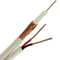 Fast Factory Syv 75-5 Cable 75 Ohm 3c-2v Micro Coaxial Rf Cable Rg59+power Dc