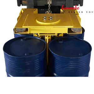 L4F HANMOKE Forklift Drum Lifter With Drum Grabber Plastic Drum Lifter For Sale