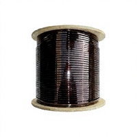 Bobine d'induction électromagnétique à enroulement plat en cuivre/aluminium, fil émaillé 600V-2200V IP67, conducteur solide 155C-220C