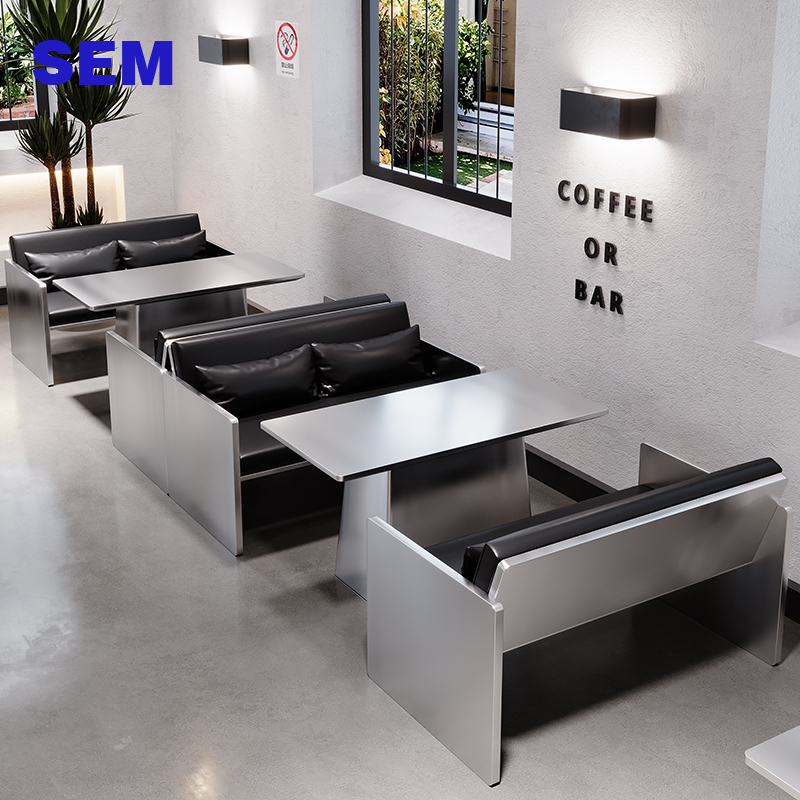 Modern Luxury Restaurant Furniture Booth Sofa