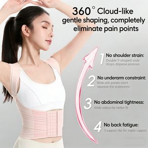 Correcteur de posture léger et confortable pour corriger la posture, redresseur d'épaules efficace pour soulager les douleurs cervicales - Product Image 3