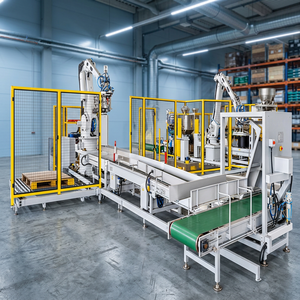 Machine de palettisation robotisée industrielle automatique, équipement de superposition robotisé avancé, système de manutention de matériaux pour entrepôt intelligent - Product Image 3