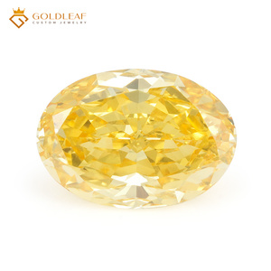 เพชรเพาะเลี้ยง Goldleaf สีแดง ชมพู เหลือง น้ำเงิน รูปทรงวงรี ขนาด 1-3 กะรัต ความสะอาดระดับ VVS VS พร้อมใบรับรอง IGI - Product Image 4