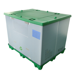 Özel boyut otomotiv Coaming katlanabilir depolama katlanabilir plastik palet kol paketleme kutusu fiyat ile bir kilitleme sistemi - Product Image 1