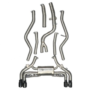 Tuning M340i Valvetronic Exhaust for BMW B58 G20 M340I 3.0T Catback Exhaust Muffler with Valves - Product Image 1