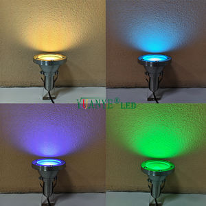 Bombilla E27 RGBW con Control Interno, Cambio de Color Automático, Regulable, Recargable, Luces LED para Piscina de Alto CRI, IP68, Acero Inoxidable, DMX/WiFi - Product Image 2