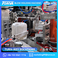 Machine automatique de moulage par extrusion-soufflage de jerrycan d'huile végétale en plastique de 5L
