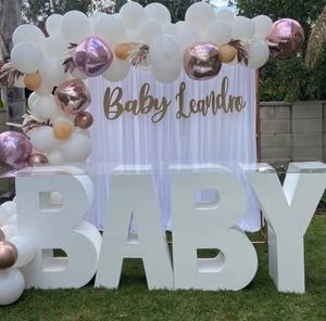 Mesa de Pastel para Baby Shower de Bebé de 1 Año, Mesa con la Palabra ONE, Mesas de Comedor para Decoraciones de Fiesta de Cumpleaños - Product Image 5