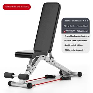 Panca Multifunzione Pieghevole Unisex per Fitness, Attrezzatura per Addominali, Sedia Regolabile per Allenamento - Product Image 6