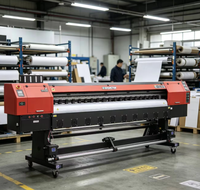 Impresora Digital Comercial de 3200 mm con Tinta Eco Solvente, 2 Cabezales de Impresión I3200, Impresora de Formato Ancho para Pancartas de Vinilo y Pósters