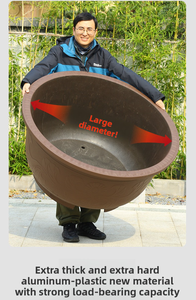 P449 Jardinières extra larges de 1,2 m de large, pots de jardin et bacs de pépinière en plastique - Product Image 4